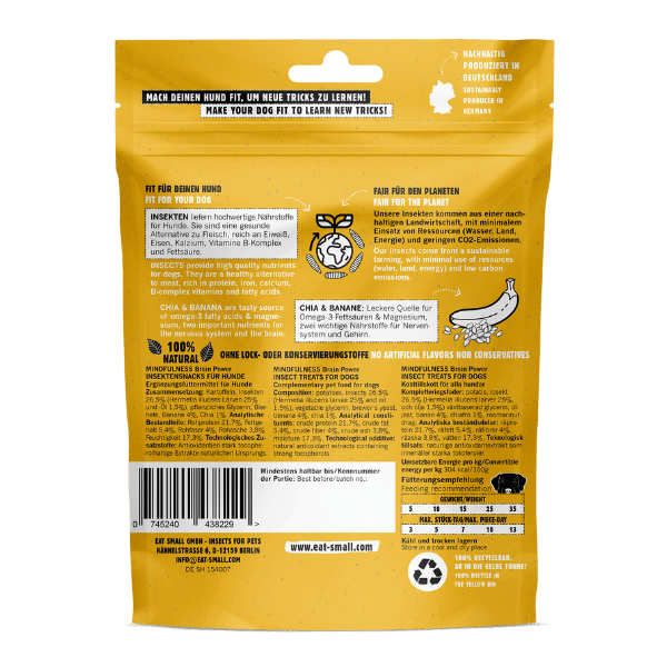MINDFULNESS – MHD 04/2025 - Gehirnpflege – Insekten, Chia und Bananen