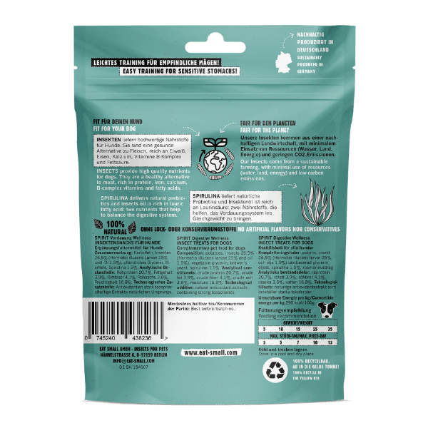 SPIRIT – MHD 04/2025 - Verdauungs-Wellness – Insekten und Spirulina