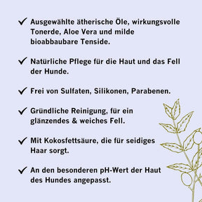 Coco’s Choice NATURAL PROTECTION – Shampoo für Hunde gegen Parasiten